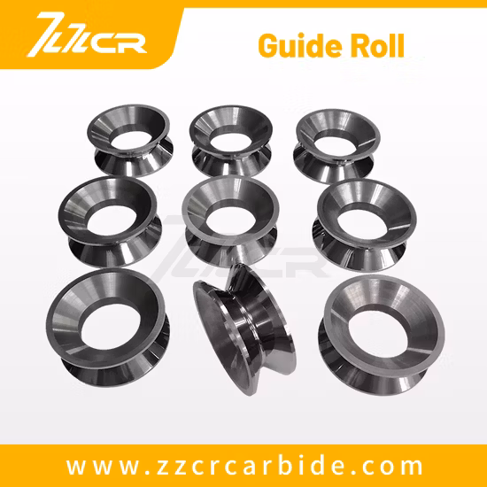 Yg8 Yg15 Yg20 rouleaux de carbure cémenté de tungstène /rouleaux de guidage pour l'acier