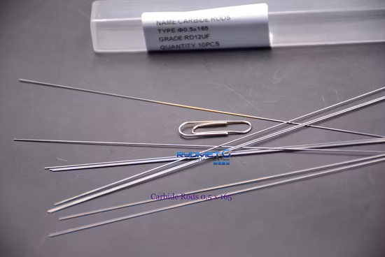 10%Cobalt Yl10.2 Yg10X tiges en carbure de tungstène poli pour fraise en bout en carbure solide