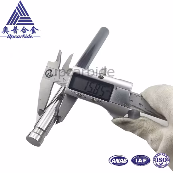 Carbure Rod de la hanche Yl10.2 91.8hra de tungstène de miroir de Dia15.875*L201.3mm