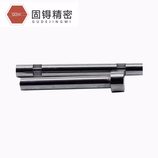 OEM de résistance à hautes températures formant des goupilles de poinçon adaptées aux besoins du client par poinçon de carbure de tungstène de précision